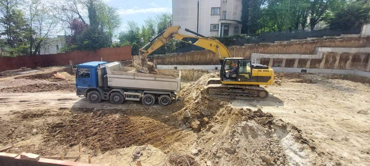 Iskop za zgrade iskop zemlje