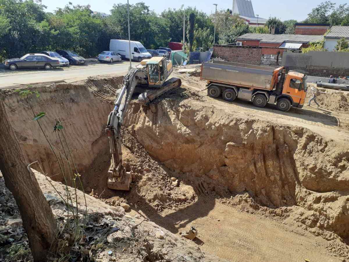 Iskopvanje zemlje Gročanska