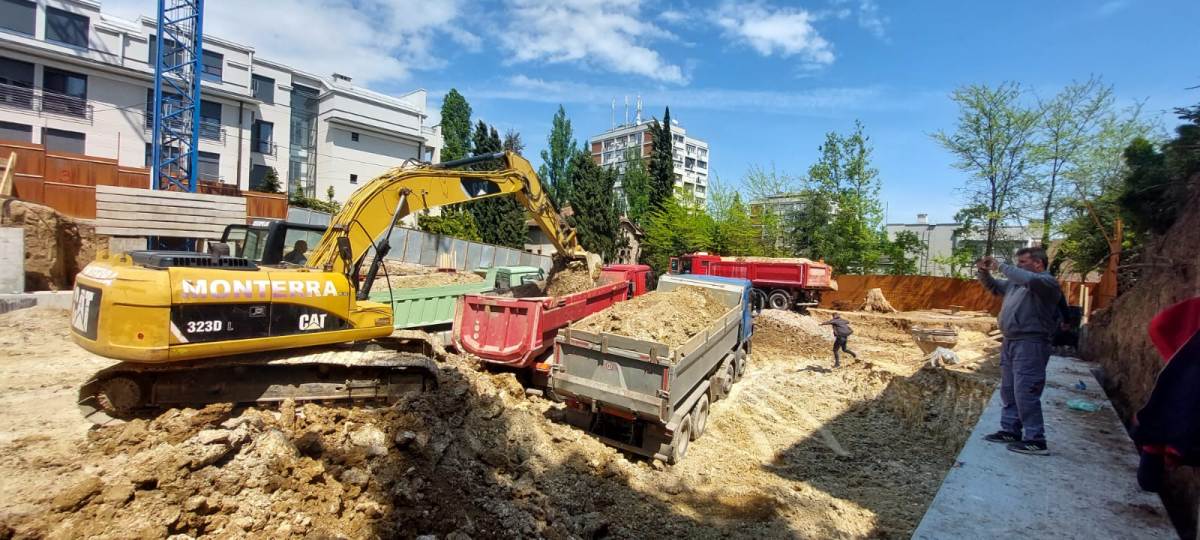 Rušenje zgrade Maglajska  