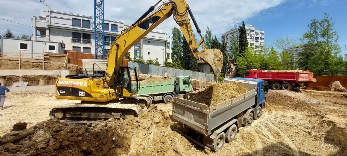 Rušenje zgrade Maglajska  