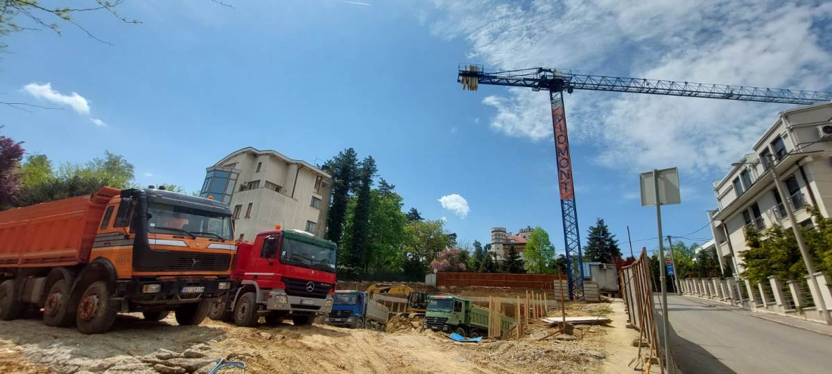 Rušenje zgrade Maglajska  
