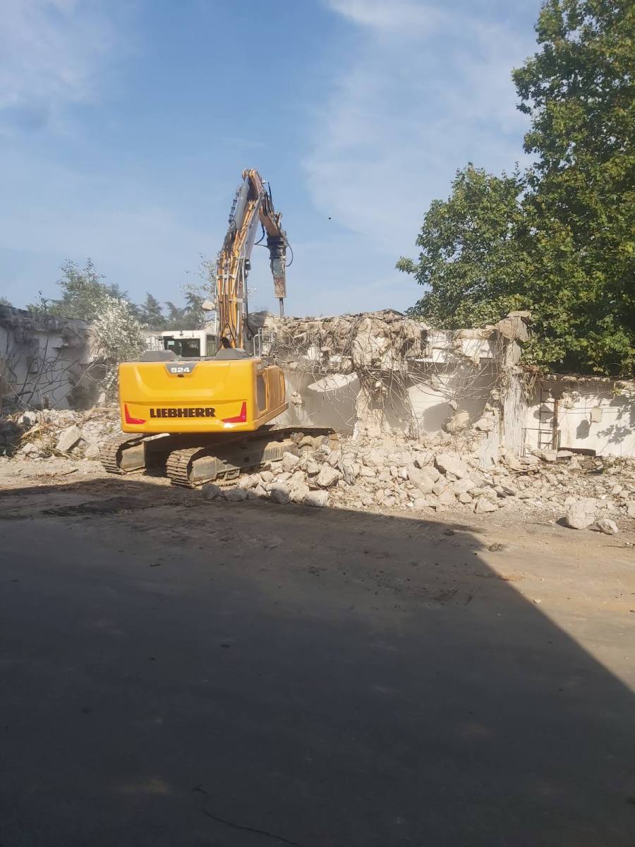 Iskop zemlje Novi Beograd blok 84